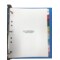 Omnimed Med Chart Diver Set, 11Tab, Preprinted Chart Dividers, Side Open, PK10 220902 - alternate 1